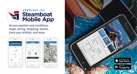 download the Steamboat Resort Mobile App