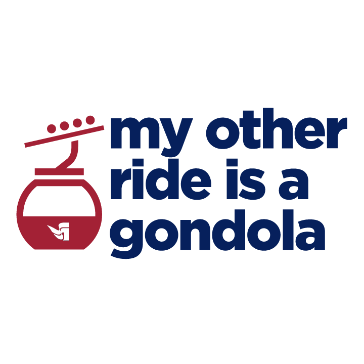 my other ride is a gondola