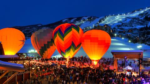 Balloon Glow no fireworks