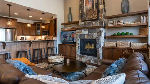 Emerald View Townhome Interior Living Room