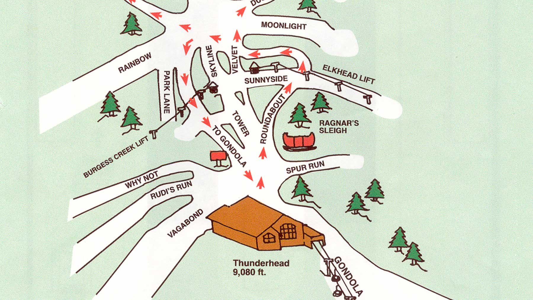 Trails And Maps At Steamboat Ski Resort   Snowshoemap 