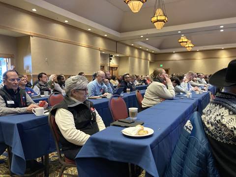 Audience during a Seminar Presentation 