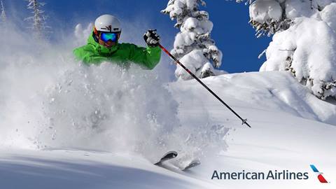 Fly with American Airlines to Steamboat for your winter getaway!