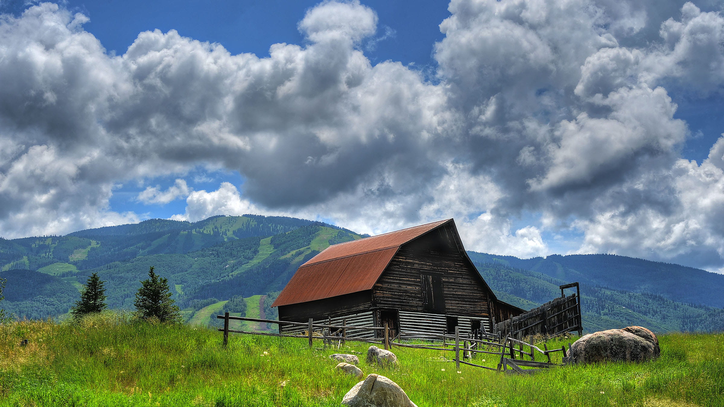 Summer in Steamboat Springs Colorado