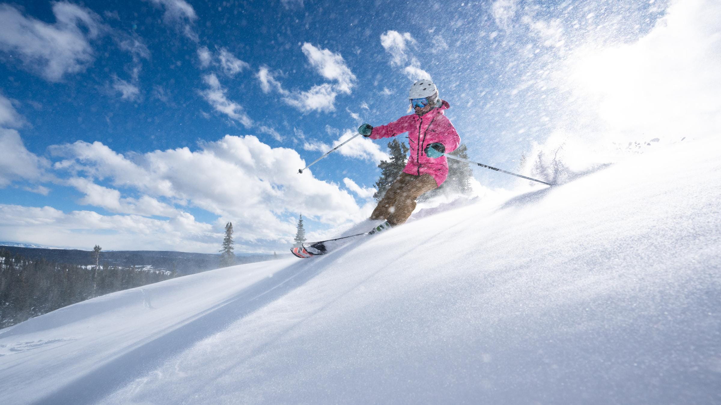 Miniature Man Skiing - Stock Photos